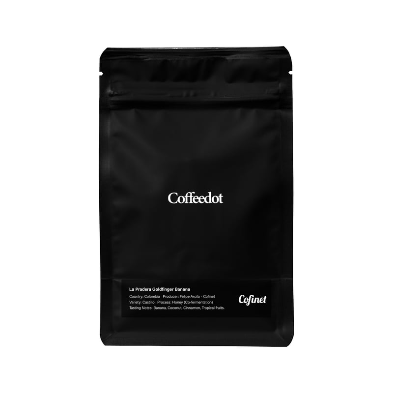 Colombia La Pradera Goldfinger Banana | Coffeed