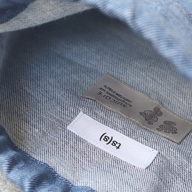 ts(s)*SUICOKE Mixed Color Sandals / BLUE | ts(s)