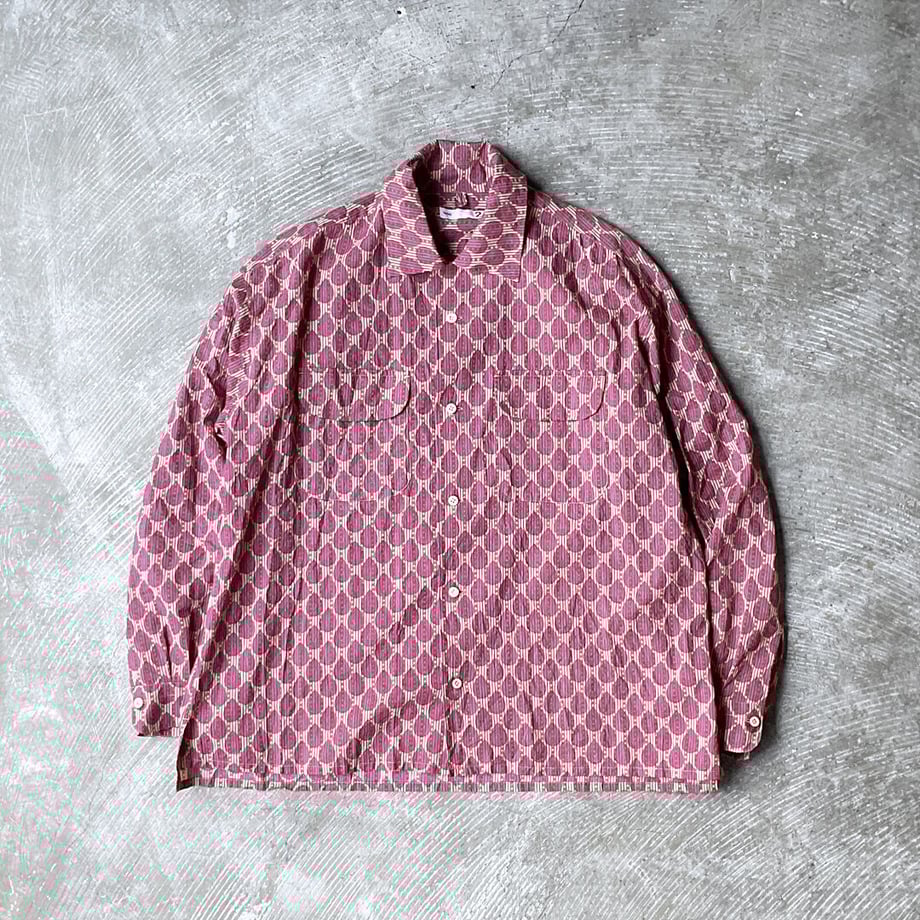 Ethnic Print Cotton Cloth / Round Flap Pocket...