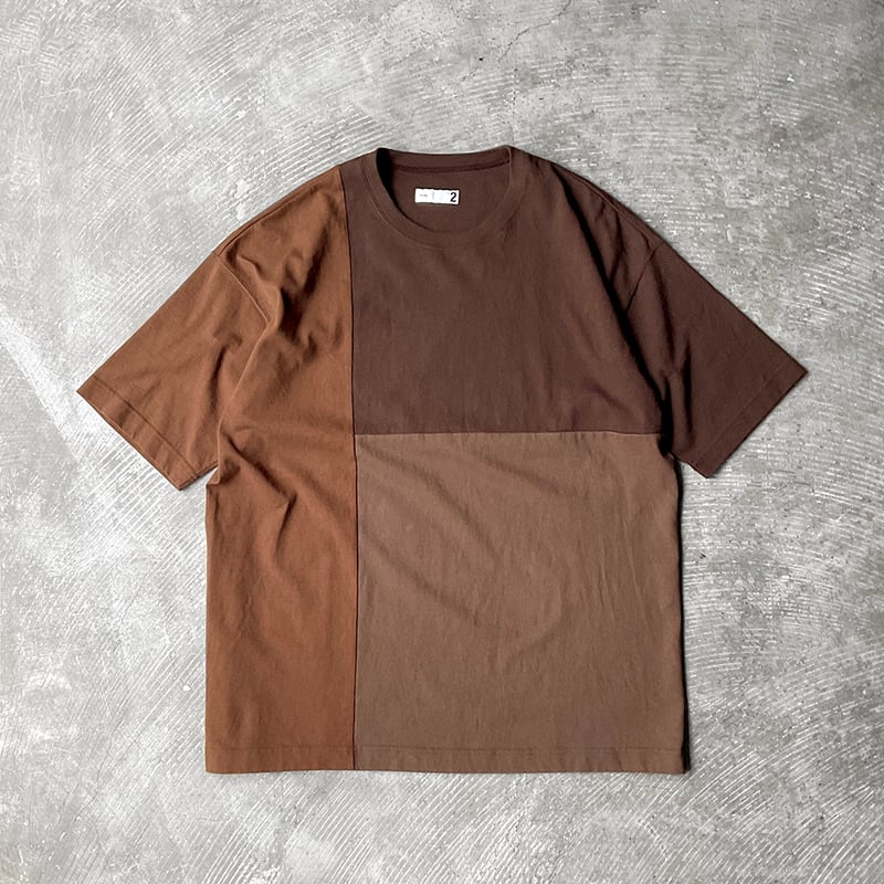 Cotton Open-end Yarn Jersey / 3 Color Block T-s