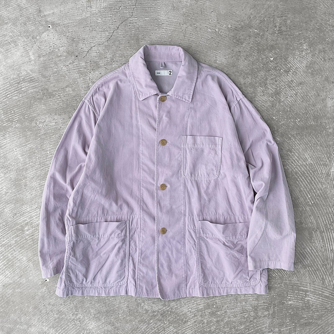 ts(s) Garment Dye Cotton Summer Corduroy Cloth / Jacket Shirt