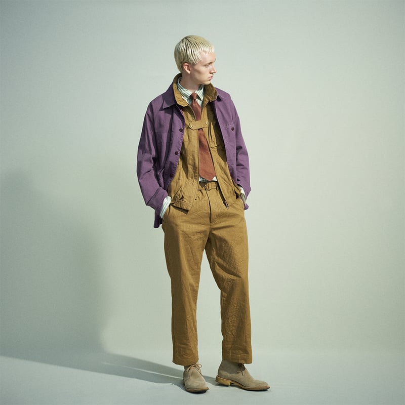 美品 ts(s) コットンリネン カバーオール ジャケット tss ts(s) Garment Dye Cotton Canvas Cover All Jacket | 大阪