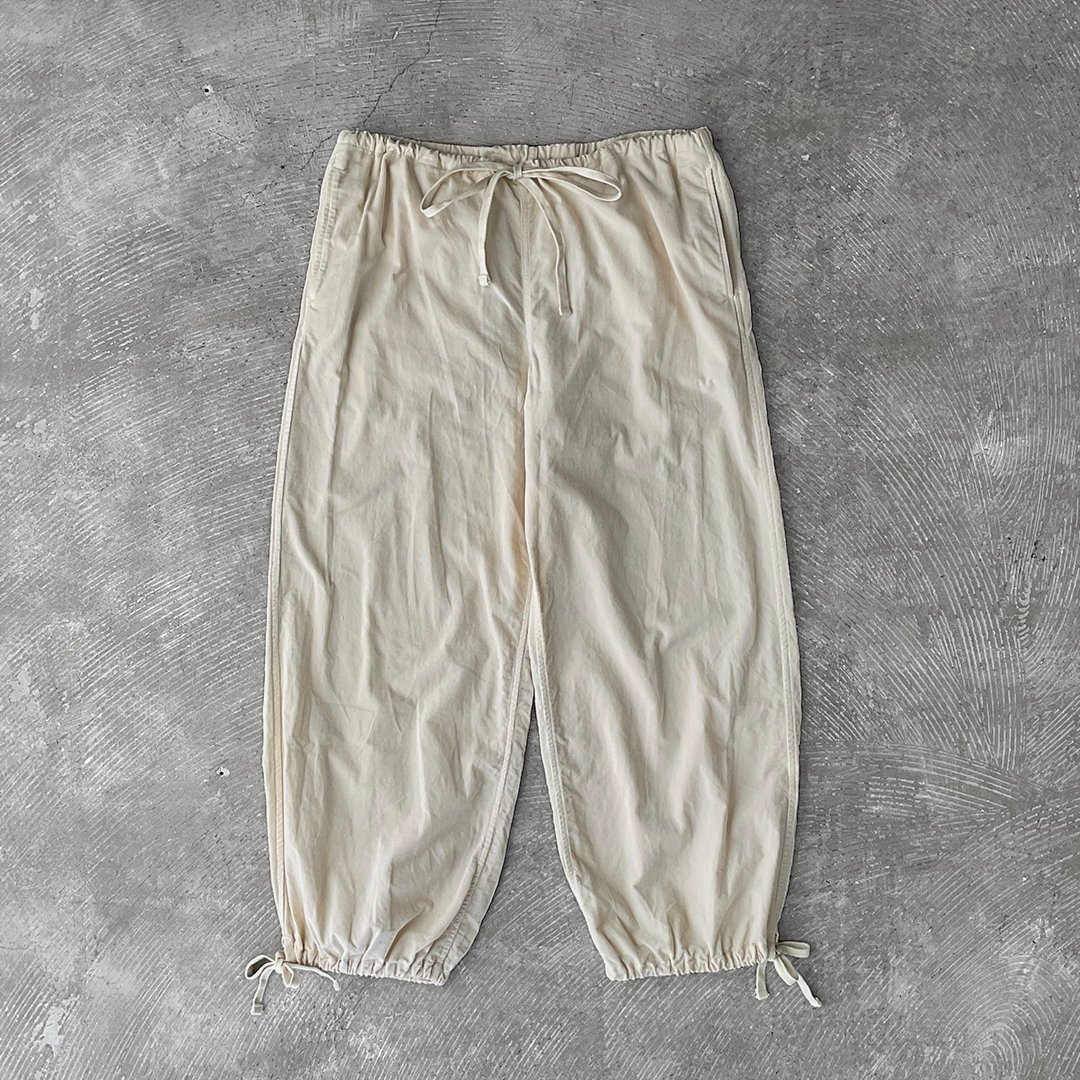 ts(s) Garment Dye Cotton Summer Corduroy Cloth / Drawstring Wide Pants