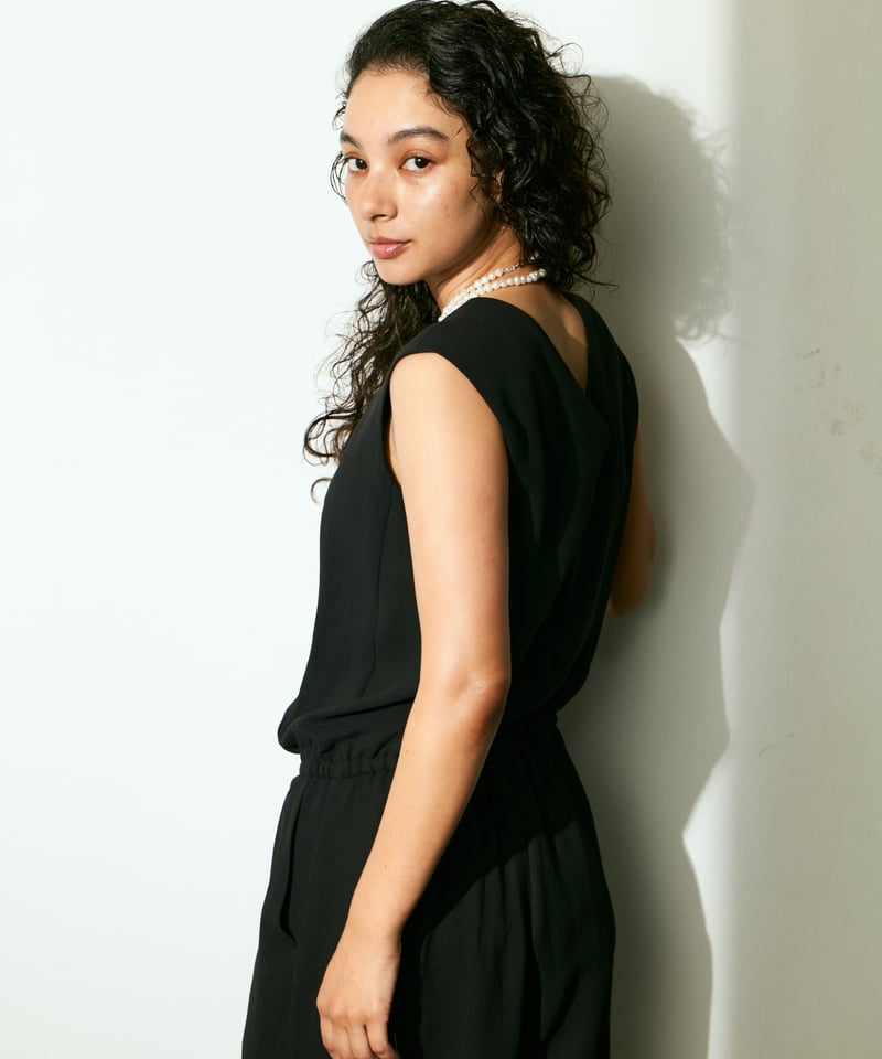 V Neck Drawstring All in one | L 