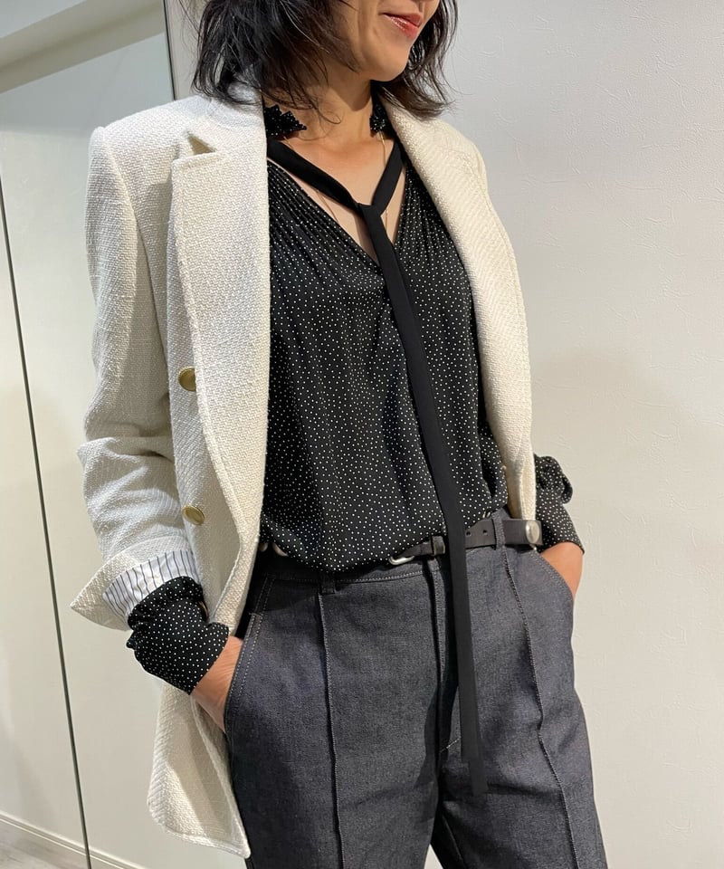 楽天市場】【LOIR】 LORETTA Top 【12か月】Flanelle beige 長袖