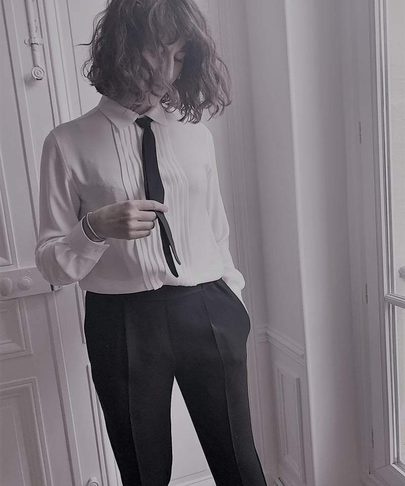 RESTOCK] Dress Shirts with Silk Tie | L