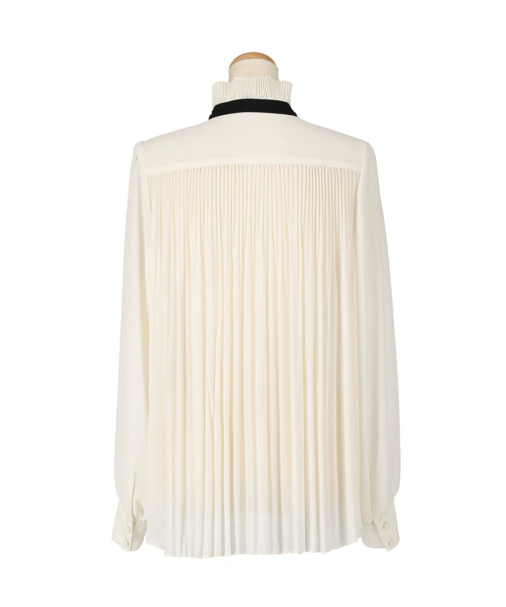 bow.a ボウエーCYCLAMEN BLOUSE ホワイト