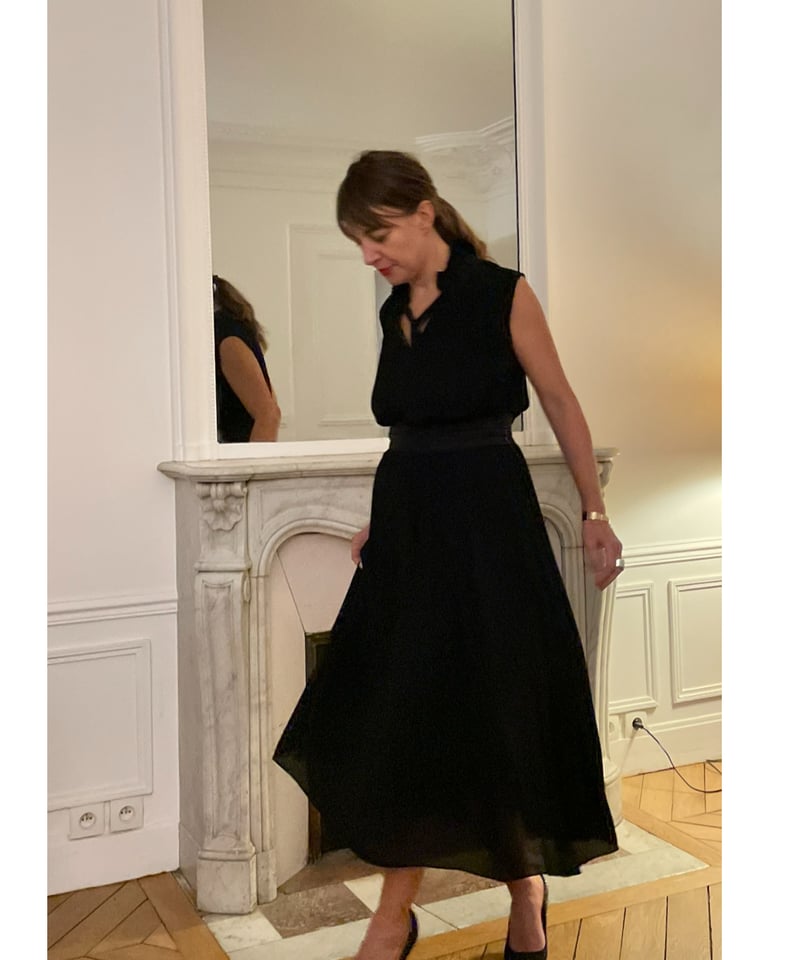 ワンピース sinoon Frill Sleeveless Dress (Black) MUSINSA公式 | SINOON [ILLIT WONHEE wearing] Frill Sleeveless