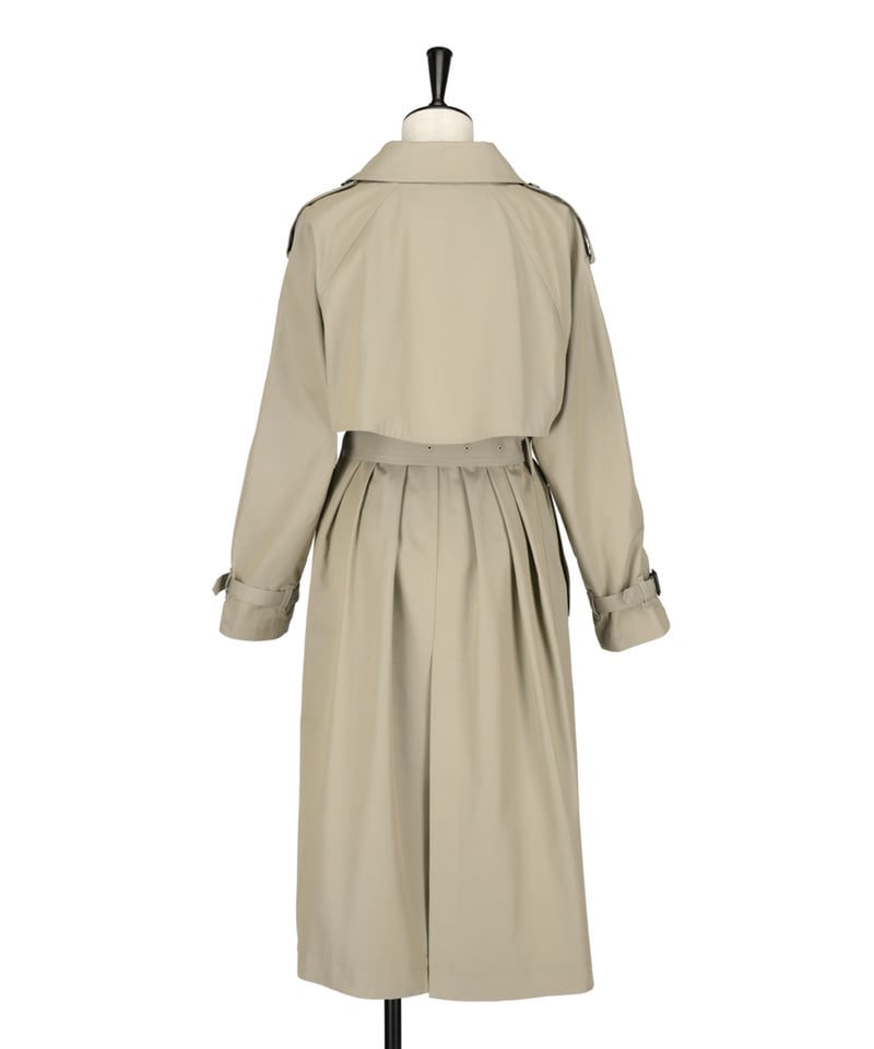 RESTOCK] Trench Coat Water-repellent Under Kn 