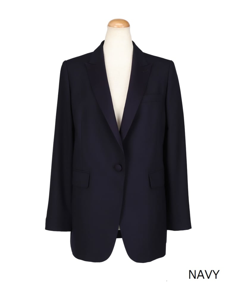 Peaked Lapel one button long jacket | L'UNE Peaked Lapel one button long jacket | L'UNE