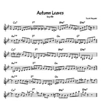 Autumn Leaves アドリブ練習曲（12キー）