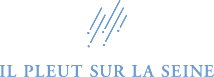 il pleut sur la seine