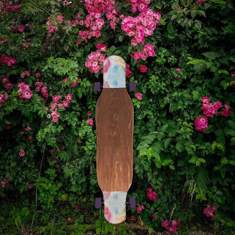 コンプリート/マーブルデッキテープ 】ロングスケートボード