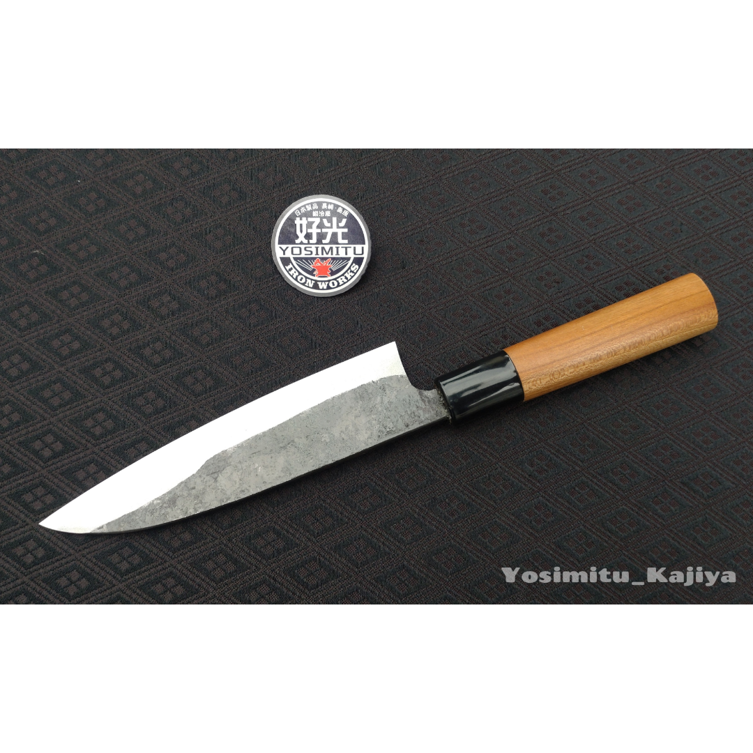 masa-nさん専用！鍛造本手打/出刃包丁5寸★小山手打/元箱取説有り 鍛造本手打/出刃包丁5寸☆小山手打/元箱取説有り【熊本県伝統的