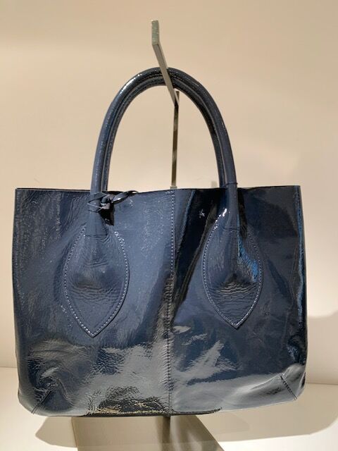 エナメルトートバッグ(Navy) | GINZA DAIKOKUYA エナメルトートバッグ(Navy) | GINZA DAIKOKUYA