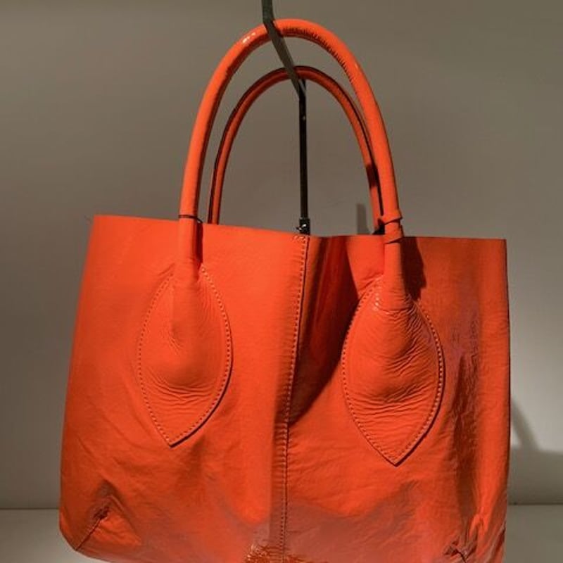 エナメルトートバッグ（Orange) | GINZA DAIKOKUYA