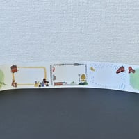 ばたでんくん 4種のふせん