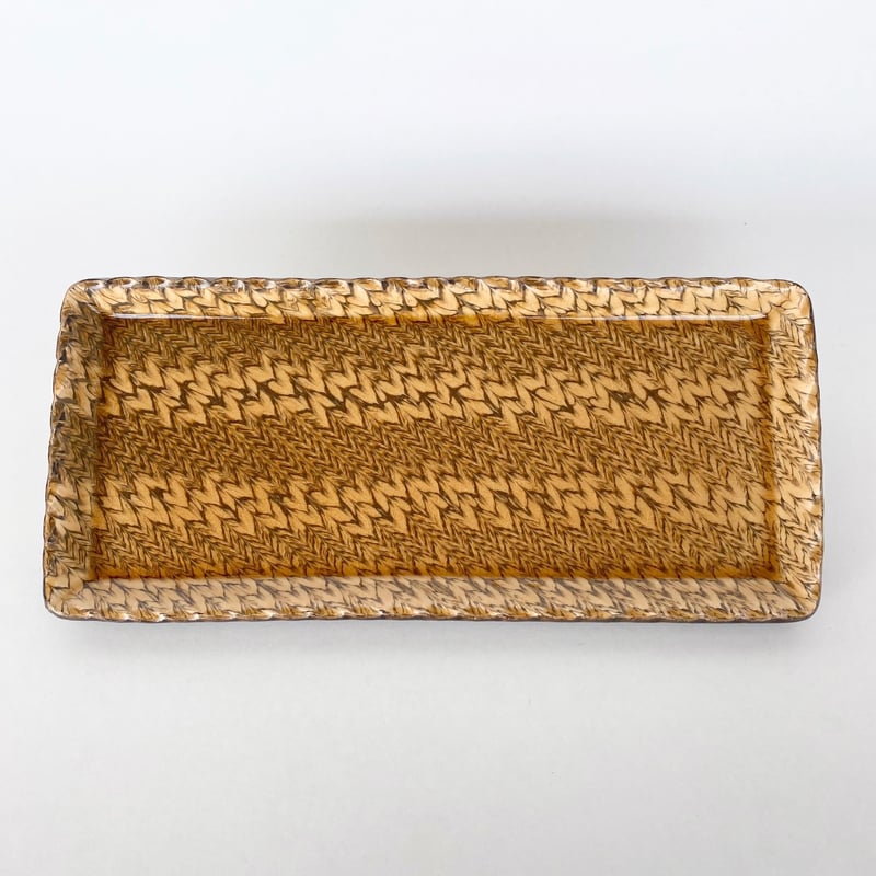 伊藤丈浩 スリップウェア 長角皿 (01) | G plus two naughts