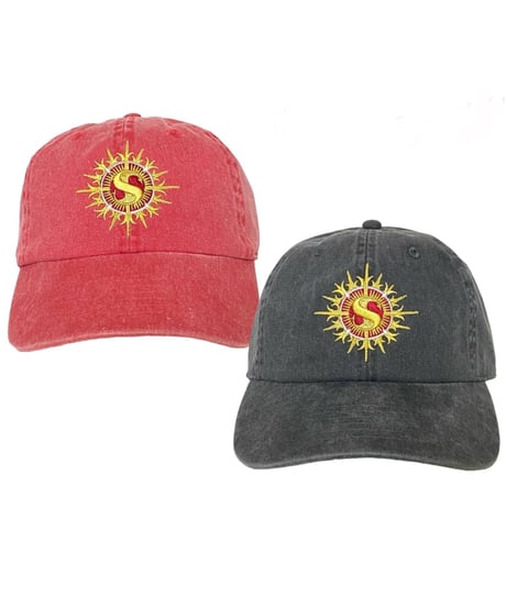 オリジナルベースボールキャップ【RED/BLACK】【入荷次第発送】