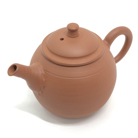 伊藤雅風 Gafu Ito 朱泥 印籠蓋 茶銚　ST0317