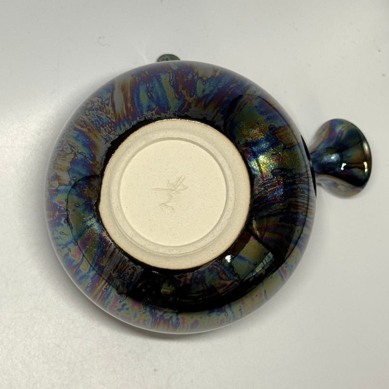 都築豊 Yutaka Tsuzuki 艶急須 横手 黒 ST0933 | TOKONAME I