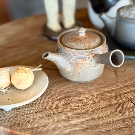谷川仁 Hitoshi Tanikawa 炭化藻掛け 茶注　ST1005