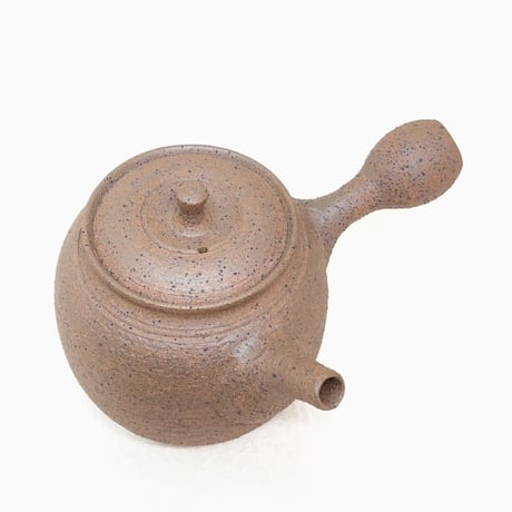 北條 Hokujo 焼き締め 南蛮 茶注 木箱入　ST0570