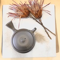 山田勇太朗 Yutaro Yamada   焼き締め 平丸急須　ST0274