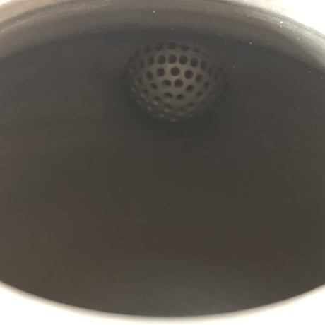 伊藤雅風 Gafu Ito 黒マット 印籠蓋 後手急須　ST0083