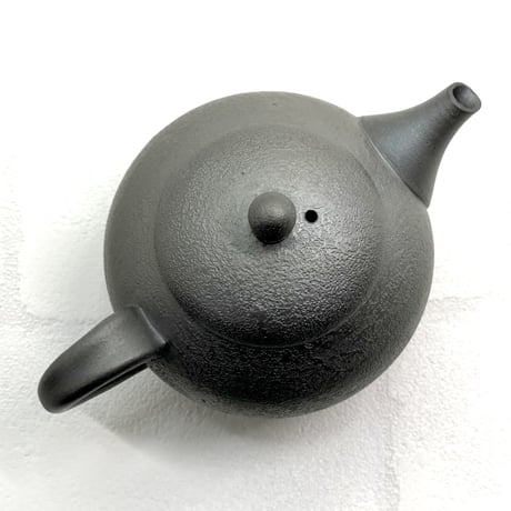 千葉光広 Mitsuhiro Chiba 焼き締め ノタ打ち 後手急須　ST0374