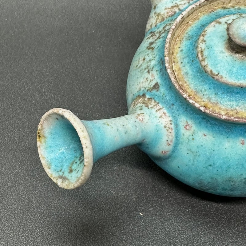 山田想 So Yamada 青 急須 木箱入 ST0667 | TOKONAME ISO