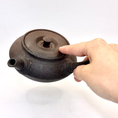 村田益規 Yoshiki Murata  高窯変 梨皮 茶注　ST0883