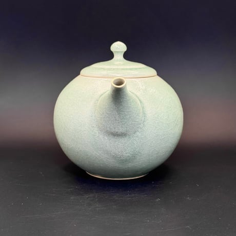 千葉光広 Mitsuhiro Chiba 灰釉 後手急須 大　ST0901