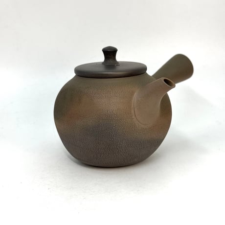 甚秋  伊藤成二  Jinshu  Seiji Ito  嵐絞り茶壺　ST1089