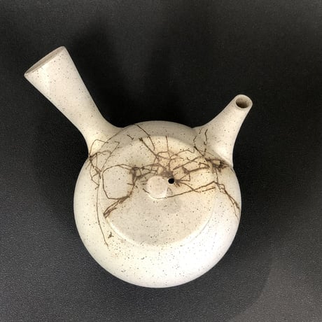 甚秋  伊藤成二  Jinshu  Seiji Ito  白 藻掛け 急須 　ST0422