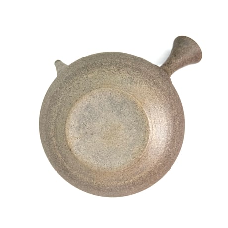 小俣冠丞 Kanjo Omata  焼締藻掛茶注（平丸）　ST1021
