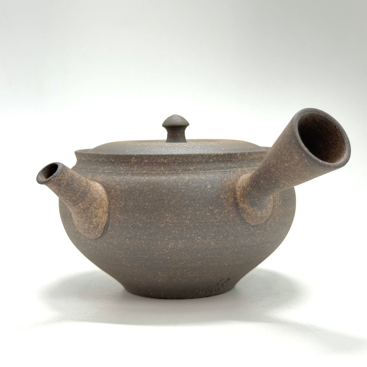 水野陽景 Yokei Mizuno 焼締梨皮手 袋鉄鉢 小茶注 ST0905 | TOKO