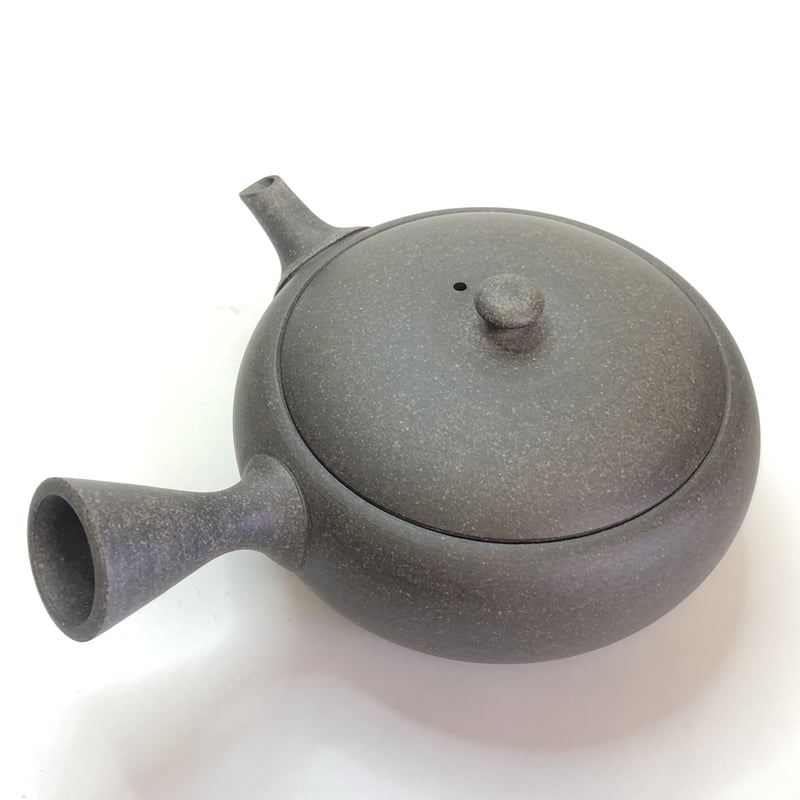 水野博司 Hiroshi Mizuno 焼き締め 大平丸急須 ST0144 | TOKONAM
