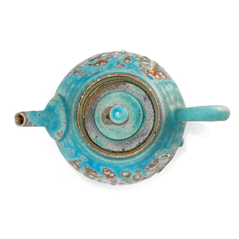 山田想 So Yamada 青 後手急須 木箱入 ST1015 | TOKONAME