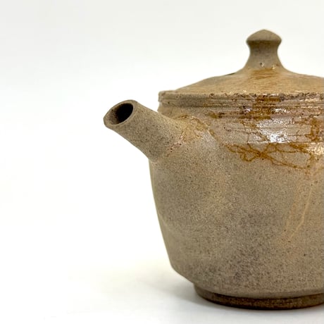 谷川仁 Hitoshi Tanikawa 炭化藻掛け 茶銚　ST1131