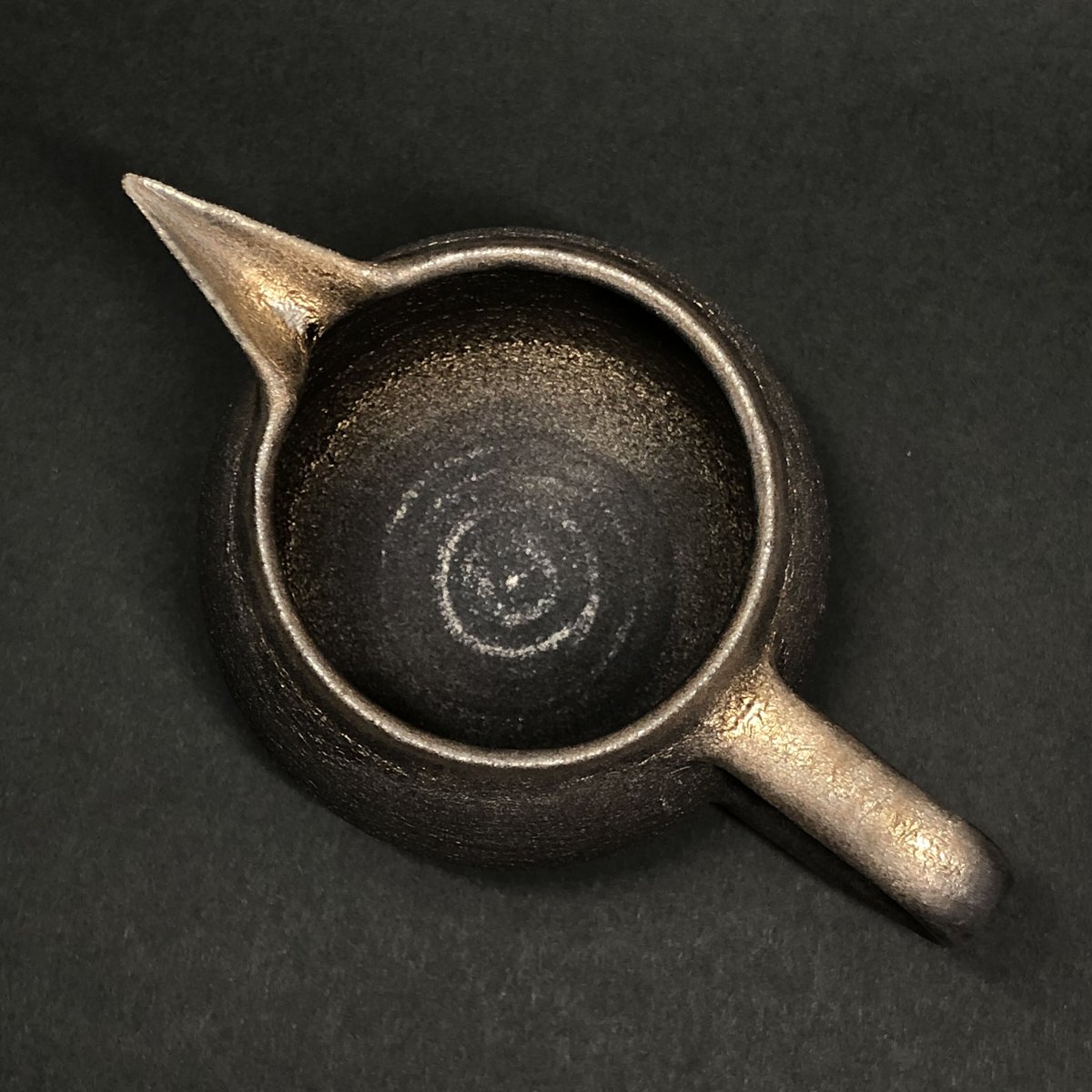 前川淳蔵 Junzo Maekawa 黒金彩 湯冷まし 茶海 ピッチャー