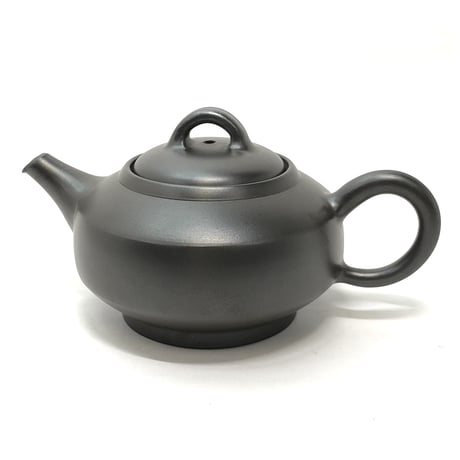 伊藤雅風 Gafu Ito 黒泥 後手急須 　ST0337