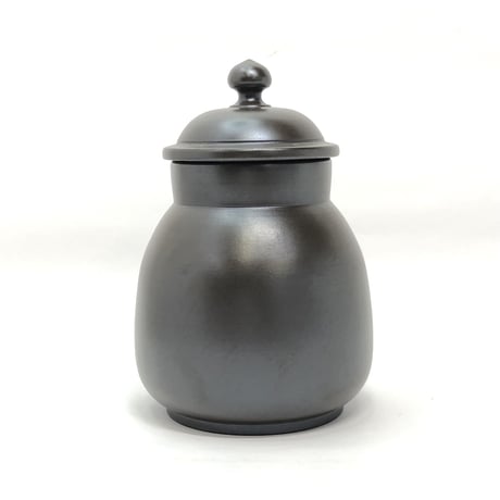 伊藤雅風 Gafu Ito 黒泥 茶心壷 　ST0339