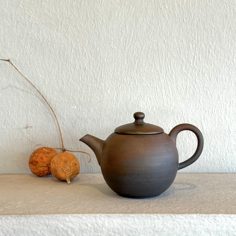 伝統工芸士：伊藤実（甚秋）作　一輪生　常滑焼 共箱・共布栞付き 高２５ｃｍ imgrc0092603127.jpg