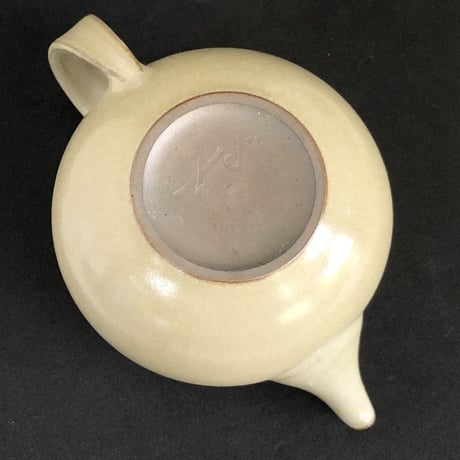 千葉光広 Mitsuhiro Chiba チタン釉 印籠蓋 後手急須　ST0217