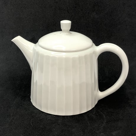 千葉光広 Mitsuhiro Chiba 透明釉 印籠蓋 しのぎ 後手急須　ST0186