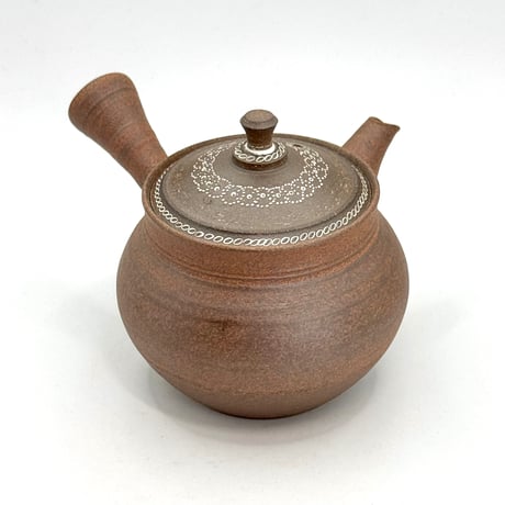 小北條 Kohokujo 焼締 象嵌 急須　ST1172