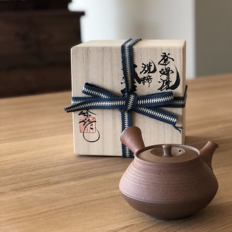 北條 Hokujo 焼き締め  茶注　ST0572
