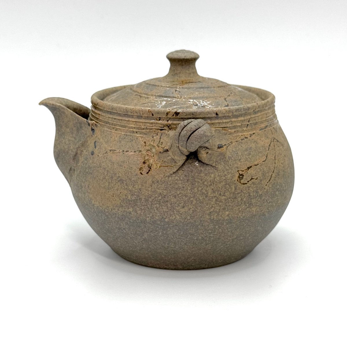 谷川仁 Hitoshi Tanikawa 炭化藻掛け 宝瓶 ST0851 | TOKONAM