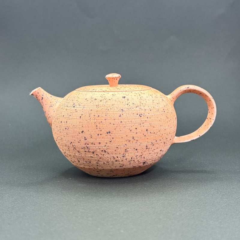 藤田德太 Tokuta Fujita 緋色 後手急須 ST1043 | TOKONAME IS